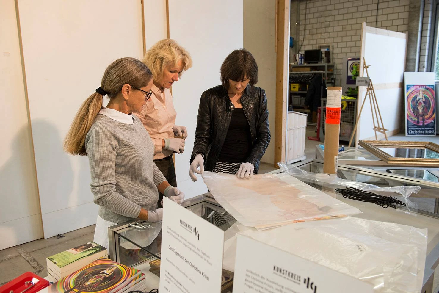 Abbau und Verpackung