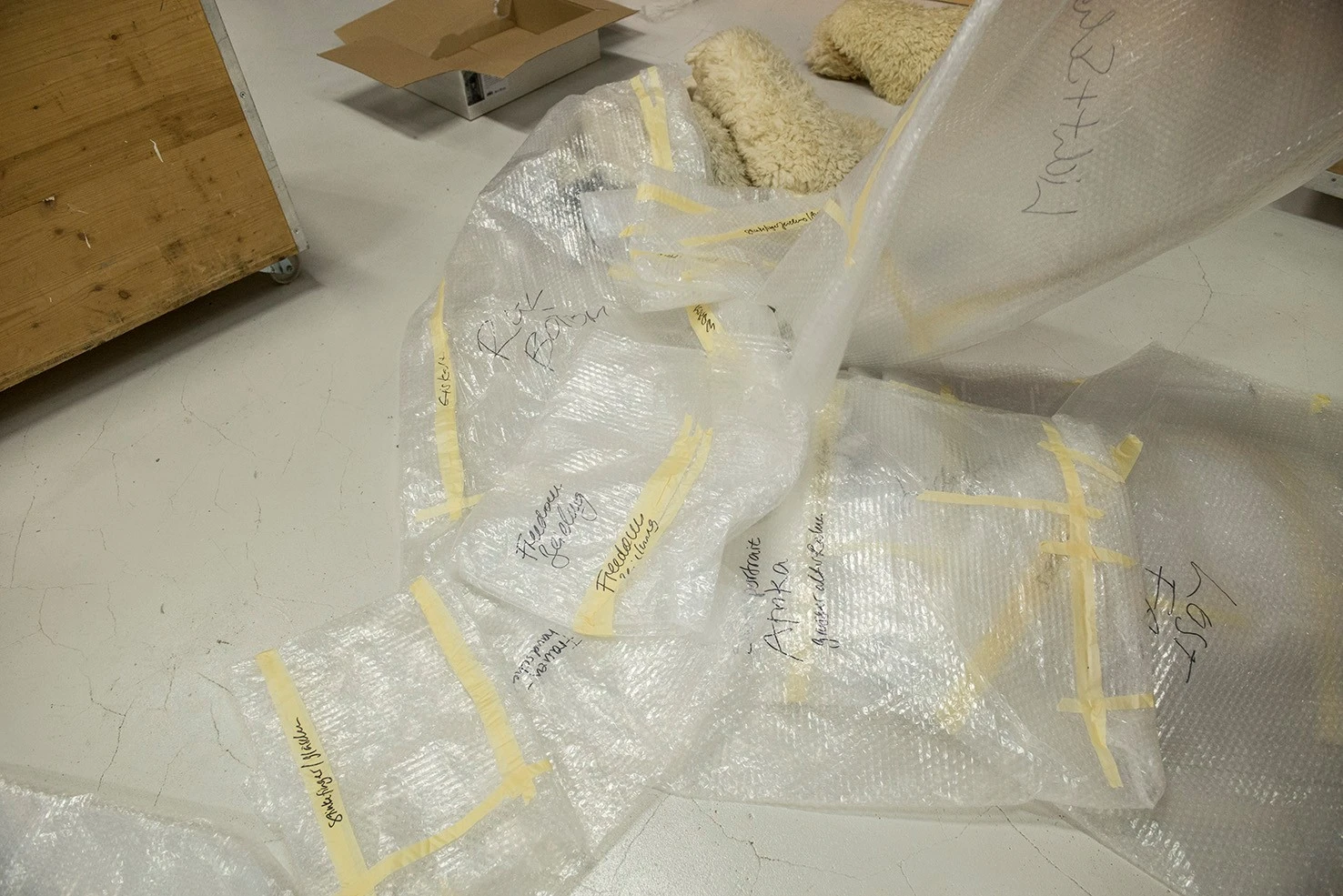 Abbau und Verpackung
